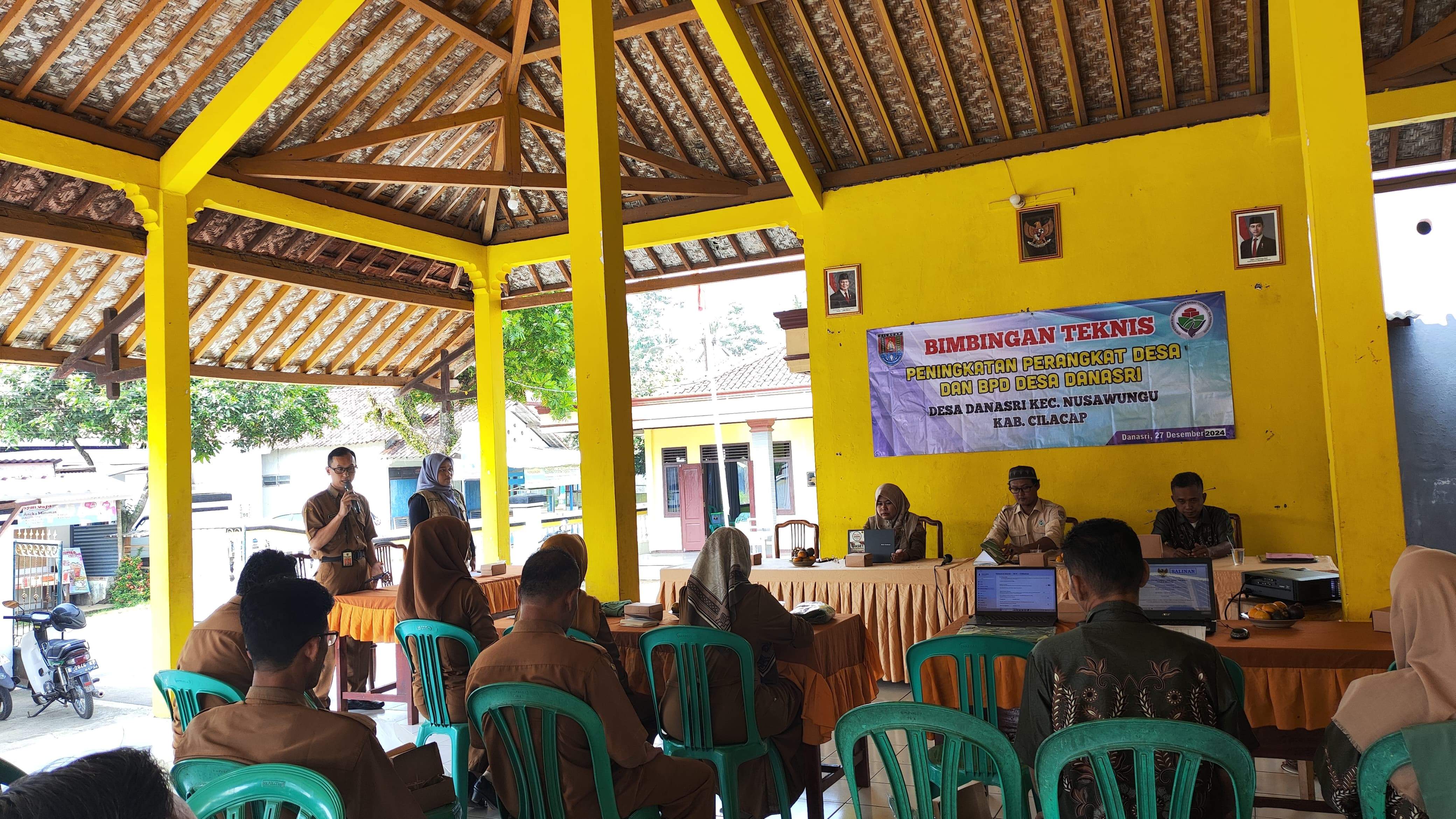 Bimbingan Teknis : Peningkatan Kapasitas Perangkat Desa dan BPD Desa Danasri